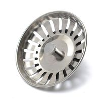 Sink Plug 90mm Basket Strainer Only - 2 Pack